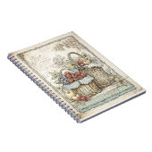 Vintage Obstkörbe Notizblock (Rechte Seite)