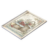 Vintage Obstkörbe Notizblock (Linke Seite)