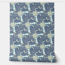 Vintage Ocean Wave Tapete