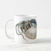 Vintage Octopus Argonaut, Meerestiere Kaffeetasse (Links)