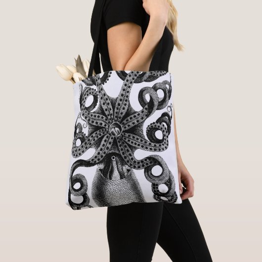 Vintage Octopus Illustration Tote Bag Tasche (Von Nahem)