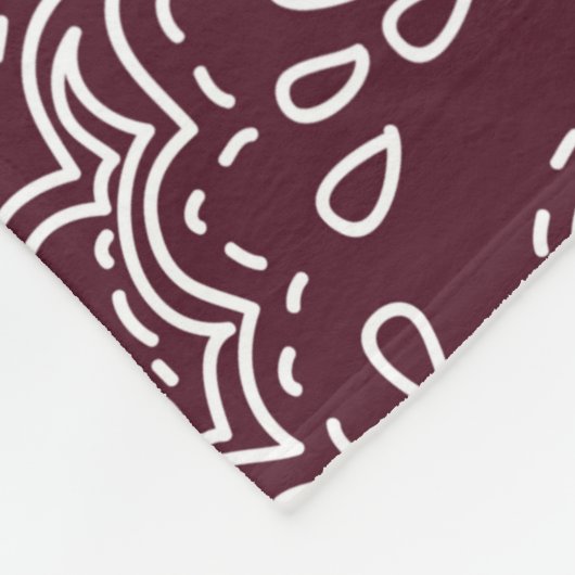 vintage Octopus pattern. Fleecedecke (Ecke)