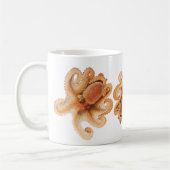 Vintage Octopus Salutii, Meerwassertiere Kaffeetasse (Links)