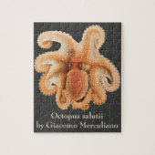 Vintage Octopus Salutii, Meerwassertiere Puzzle (Vertikal)