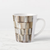 Vintage offene Buchseiten Milchtasse (Rechts)