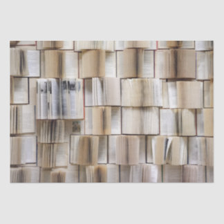 Vintage offene Buchseiten Seidenpapier