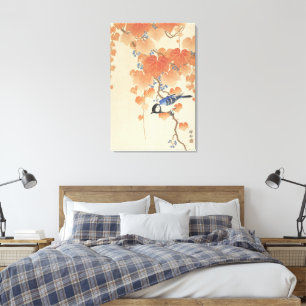 Vintage-Ohara-Koson-Japanischer-Vogel-Kunst-Druck Leinwanddruck