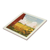 Vintage Ohio Fliese (Seite)