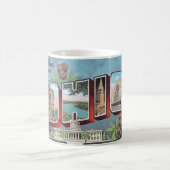 Vintage Ohio Postcard Mug Kaffeetasse (Mittel)