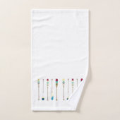 Vintage Ohren Badhandtuch Set (Handtuch)