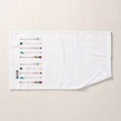 Vintage Ohren Badhandtuch Set (Handtuch)