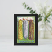 Vintage Ohren für Maiswerbung - Postkarte (Stehend Vorderseite)