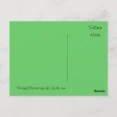 Vintage Ohren für Maiswerbung - Postkarte (Rückseite)