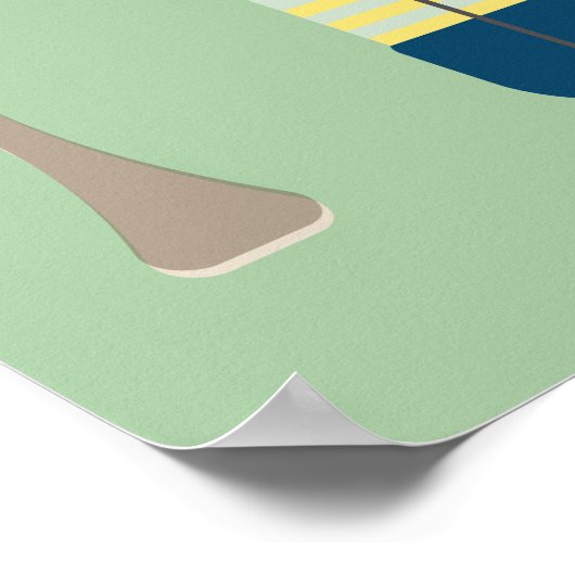 Vintage Ohren Poster (Ecke)