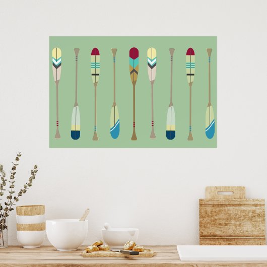 Vintage Ohren Poster (Küche)