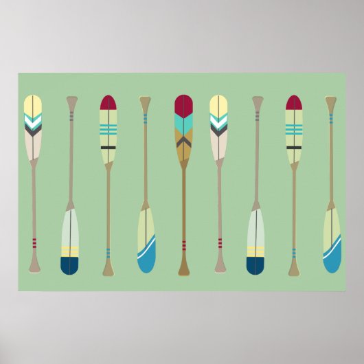 Vintage Ohren Poster (Vorne)