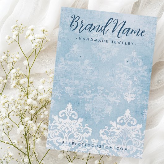 Vintage Ohrring-Staubkiste