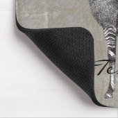 Vintage Okapi Mousepad (Ecke)