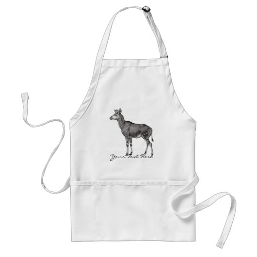 Vintage Okapi Schürze (Vorne)