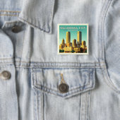 Vintage Oklahoma City Oklahoma Button (Beispiel)