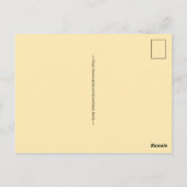 Vintage Oklahoma-Karte als Postkarte (Rückseite)