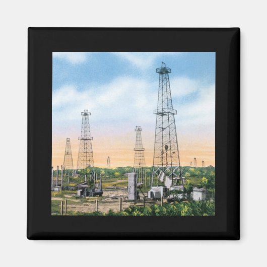 Vintage Oklahoma Magnet (Vorne)