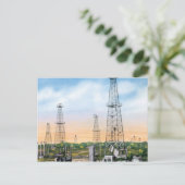 Vintage Oklahoma Postkarte (Stehend Vorderseite)