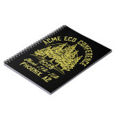 Vintage Öko Notizblock (Linke Seite)