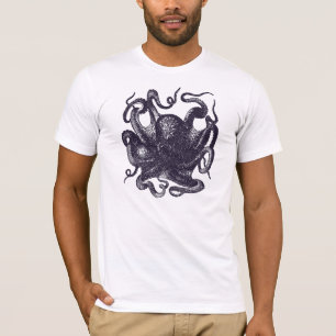Vintage-Oktopus-Illustration T-Shirt