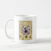 Vintage-Oktopus Kaffeetasse (Links)