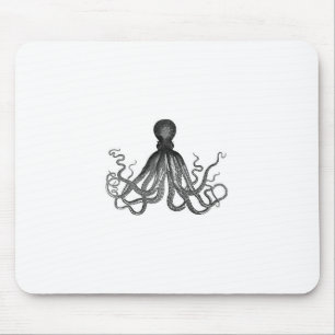 Vintage-Oktopus-Stich Mousepad