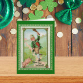 Vintage Old Dear Ireland Card Karte