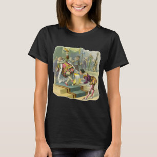 Vintage Old King Cole Kinderreim-Gedicht Lied T-Shirt