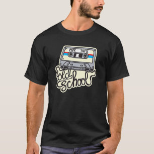 Vintage Old School Achtlinge mischen Tape Cassette T-Shirt