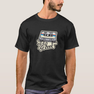 Vintage Old School Achtlinge mischen Tape Cassette T-Shirt