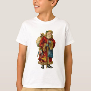 Vintage Old World Weihnachtsmann T-Shirt