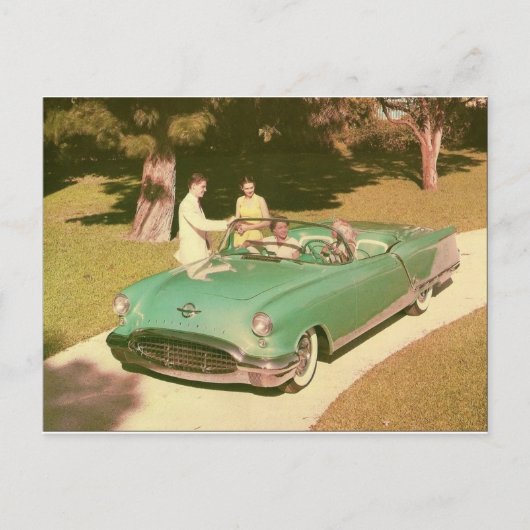 Vintage Oldsmobile Ad-Postkarte Postkarte (Vorderseite)