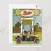 Vintage Oldtimer-Werbung Postkarte (Vorne/Hinten)