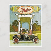 Vintage Oldtimer-Werbung Postkarte (Vorderseite)