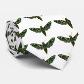 Vintage Oleander Falke-Motte Krawatte (Gerollt)