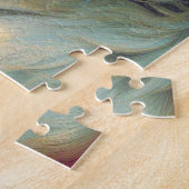 Vintage Ölgemälde in englischer Sprache Puzzle (Seite)