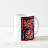 Vintage Ölzeichenwiedergabe Kaffeetasse (VorderseiteRechts)