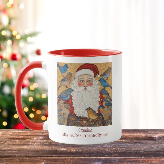 Vintage Oma Weihnachten Tasse