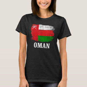 Vintage Oman-Flagge für Omani T-Shirt