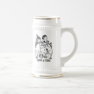 Vintage-Once-Upon-a-Time-Bekleidung, Dekorationen Bierglas