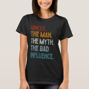 Vintage Onkel Der Mann Der Mythos Der schlechte Ei T-Shirt