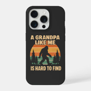 Vintage Opa Bigfoot Retro Sasquatch Lustig iPhone 15 Pro Hülle