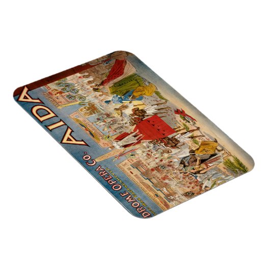 Vintage Opernbühne Magnet (Rechte Seite)