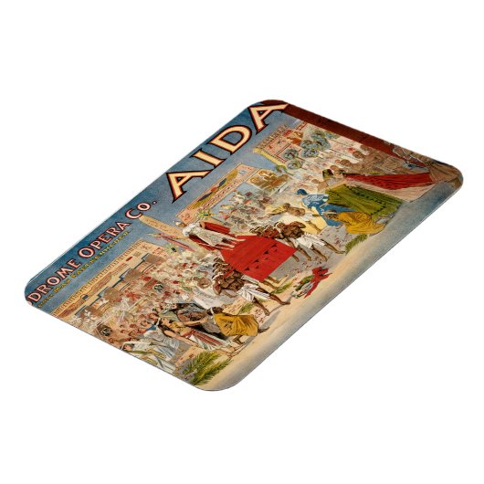 Vintage Opernbühne Magnet (Linke Seite)