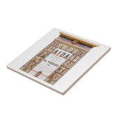 Vintage Opernmusik, ägyptische Aida von Verdi Fliese (Seite)